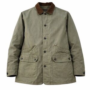 Orvis Field Barn Jacket Men's 2XL Green Cotton Corduroy Collar